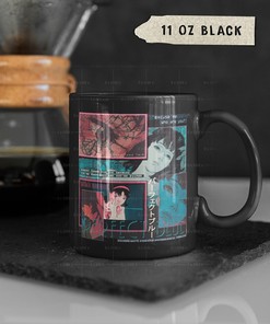 Perfect Blue Classic Coffee Mug, Mima Kirigoe Homage Mug, Satoshi Kon Anime Otaku Merch Gift, Perfect Blue Retro 90s Cup