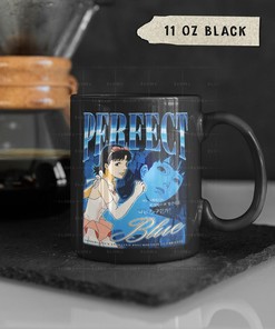 Perfect Blue Tribute Coffee Mug, Mima Kirigoe Vintage Mug, Satoshi Kon Anime Homage Mug, Perfect Blue Fans Gift