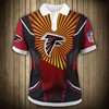 Perfect For Casual Wear: Atlanta Falcons Sunlight Casual Polo Shirt With 3D Print