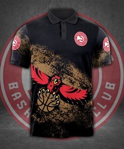Perfect For Fans: Atlanta Hawks 3D Polo Shirt With Personalized Print