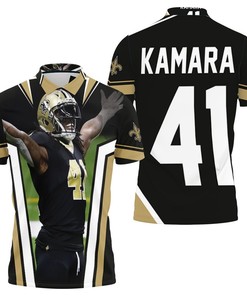 Perfect For Fans - New Orleans Saints Alvin Kamara 41 Legend 3D Polo Shirt
