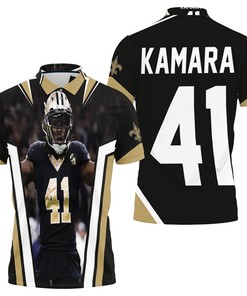Perfect For Fans - New Orleans Saints Alvin Kamara 41 Legendary 3D Polo Shirt