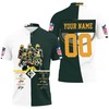 Perfect For Fans: Snoopy Lover Green Bay Packers 3D Printed Polo Shirt