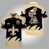 Perfect For Nfl Fans - New Orleans Saints 100 Nfl Fan 3D Polo Shirt