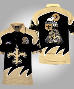 Perfect For Nfl Fans - New Orleans Saints 100 Nfl Fan 3D Polo Shirt