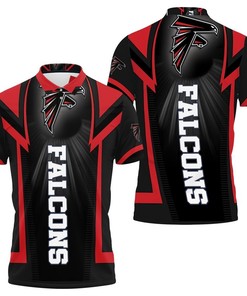 Perfect Gift: Atlanta Falcons Fans Polo Shirt With Personalized 3D Print
