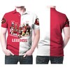 Perfect Gift For Fans: San Francisco 49Ers 5 Legends In One Signatures Polo Shirt With 3D Polo Shirts For Men