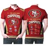 Perfect Gift For Fans: San Francisco 49Ers 5 Time Super Bowl Champions All Prizes Polo Shirt With All Over Print