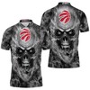 Perfect Gift For Nba Fans - Toronto Raptors Skull Polo Shirt