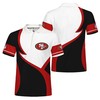 Perfect Gift For Nfl Fans: San Francisco 49Ers Button-Up Polo Shirt