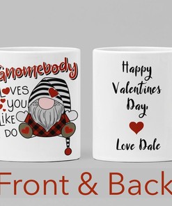 Perfect Valentines Gift: Gnome Coffee Mug Set For Gnome Lovers And Coffee Lovers Alike