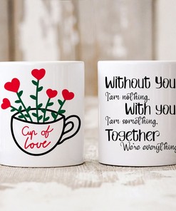 Personalised Gift Mug for Lovers - Beautiful Valentine's Day Gift Idea