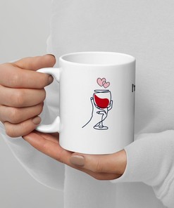 Personalised Mug With Saying on Valentine's Day, Perfect Gift for Yourself or Friend