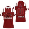 Personalize Your Gear With Arkansas Razorbacks Ncaa Personalized Polo Shirt