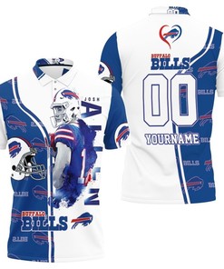 Personalized 3D Buffalo Bills John Allen 2020 Afc East Champions Polo Collar Shirt
