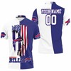 Personalized 3D Love Under Ripped Flag 2020 Afc East Champions Buffalo Bills All-Over Print Polo Collar Shirt