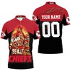 Personalized 3D Polo Shirt For Kc Chiefs - Afc West Champs 2021 Super Bowl