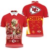Personalized 3D Polo Shirt For Kc Chiefs Afc West Champs - Super Bowl 2021