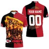 Personalized 3D Polo Shirt For Kc Chiefs - Afc West Champs Super Bowl 2021