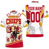 Personalized 3D Polo Shirt For Kc Chiefs - Afc West Division 2021 Super Bowl