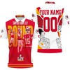 Personalized 3D Polo Shirt For Kc Chiefs - Super Bowl Lv 2021 Afc West Division Champs