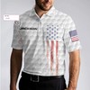 Personalized 4Th Of July Polo Shirt For Golf Lovers - Perfect For Patriotic Golfers
