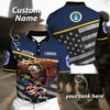 Personalized Air Force Eagle Polo T-Shirt - Dai006: Great Clothing Gift For Air Force Fans