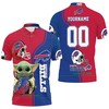 Personalized All-Over Print Baby Yoda The Mandalorian Buffalo Bills Polo Shirt