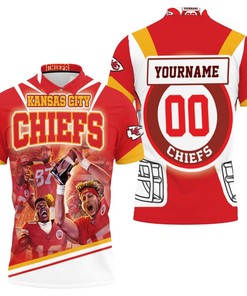 Personalized All-Over Print Polo Shirt - Super Bowl 2021 Afc West Division Champions Kansas City Chiefs Fans