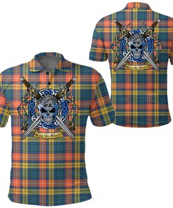 Personalized Buchanan Ancient Polo Shirt - Scottish Heritage Polo Look