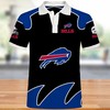 Personalized Buffalo Bills Polo Collar Shirt With All-Over Print Design