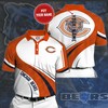 Personalized Chicago Bears No75 3D Polo Shirt - Ideal Gift For Sports Fans With Unique Touch