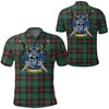 Personalized Chisholm Hunting Ancient Polo Shirt Scottish Golf Heritage