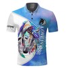 Personalized Colorful Love Horse 3D Polo Shirt - Unique And Personalized Gift With Fashionable Style