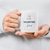 Personalized Couple Engagement Mug, Perfect Valentines Day Gift For Him, Custom Valentines Day Mug