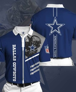 Personalized Dallas Cowboys No27 3D Polo Shirt - Perfect Gift For Fans