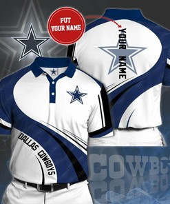 Personalized Dallas Cowboys No88 3D Polo Shirt - Perfect Gift For Fans