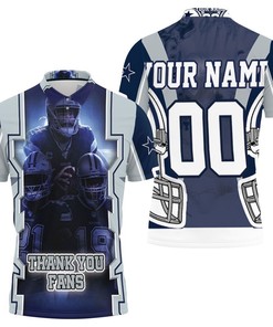 Personalized Dallas Cowboys Thank You Fans Polo Shirt For Nfc East Division Super Bowl 2021 With 3D Design