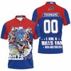 Personalized Damn Right Im Buffalo Bills Fans Now And Forever All-Over Print Polo Collar Shirt