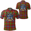 Personalized Forrester Tartan 3D Polo Shirt - Scottish Heritage Polo Look