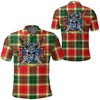 Personalized Gibbs Tartan 3D Polo Shirt - Scottish Heritage Polo Look