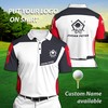 Personalized Golf Polo T-Shirt 3D Personalized Print: Customized Gift For Sports Lovers