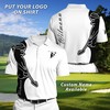 Personalized Golf Polo T-Shirt 3D Printed Athleisure Shirt: Unique Clothing Gift