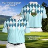 Personalized Golf Polo T-Shirt 3D Printed Father'S Day Polo Shirt: Great Gift For Dads
