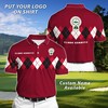 Personalized Golf Polo T-Shirt 3D Printed Polo Collar Shirt: Perfect For Sports Lovers
