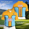 Personalized Golf Polo T-Shirt 3D Printed Polo Shirt For Father'S Day: Unique Gift