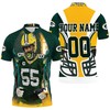 Personalized Green Bay Packers Nfc North Division Champions Super Bowl 2021 Zadarius Smith 3D Polo Shirt
