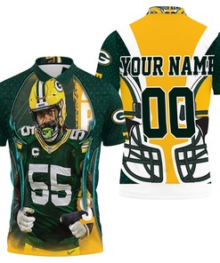 Personalized Green Bay Packers Nfc North Division Champions Super Bowl 2021 Zadarius Smith 3D Polo Shirt