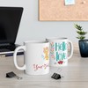 Personalized Hello Love Mug Set - Custom Name Valentine Mug Set - Valentine Gift For Her And Him