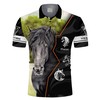 Personalized Horse Riding Lovers Polo Shirt: Perfect Clothing For Equestrian Fans